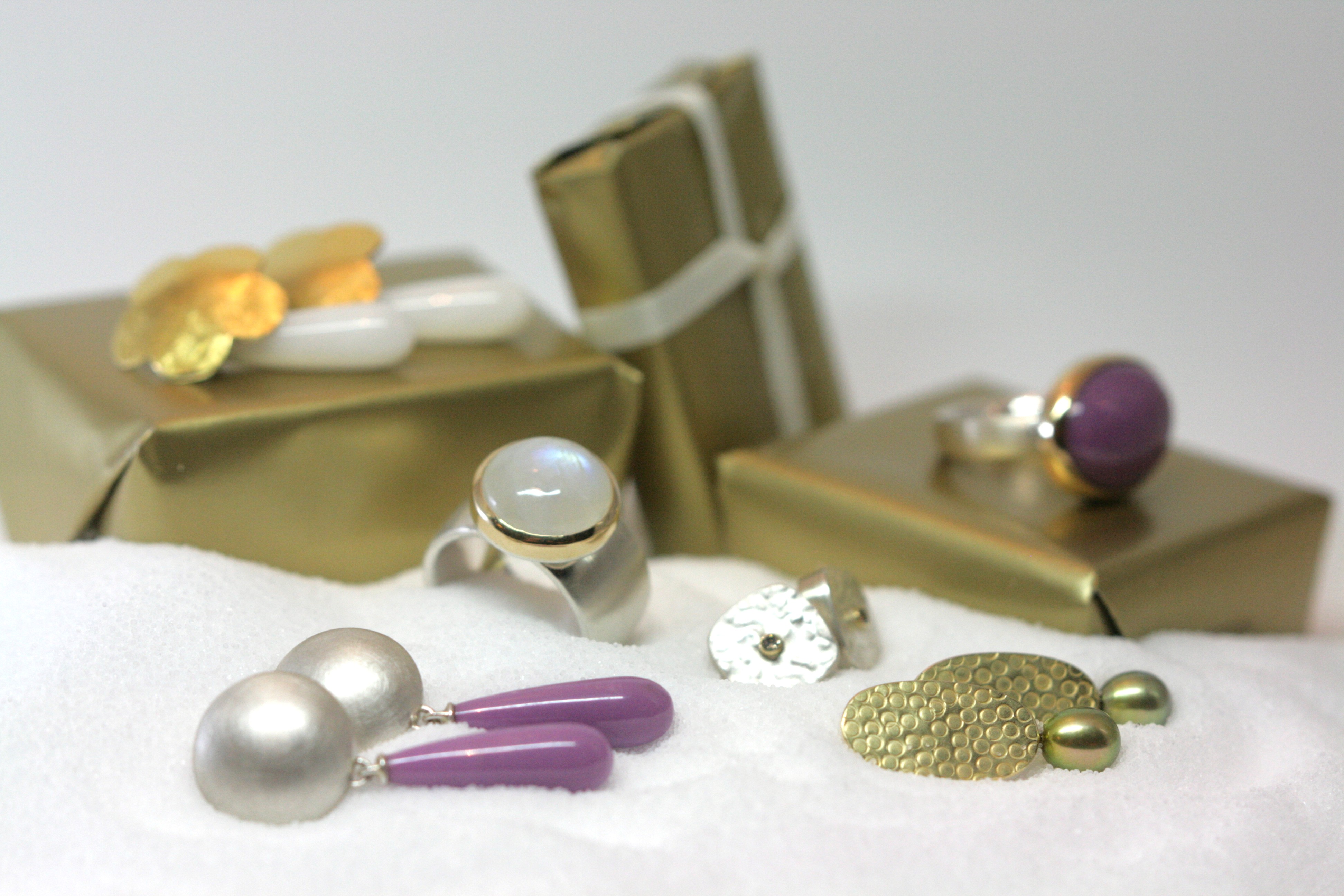 Schmuckunikate und Kleinserien in Silber und Gold